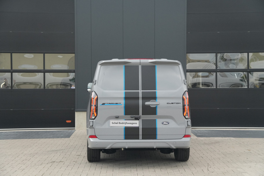 Ford E-Transit Custom 340 L2H1 Sport 71 kWh 218pk - ACC - B&O - Navi - Stoel/Stuurverwarming - 360 Camera - Blindspot - Rijklaar