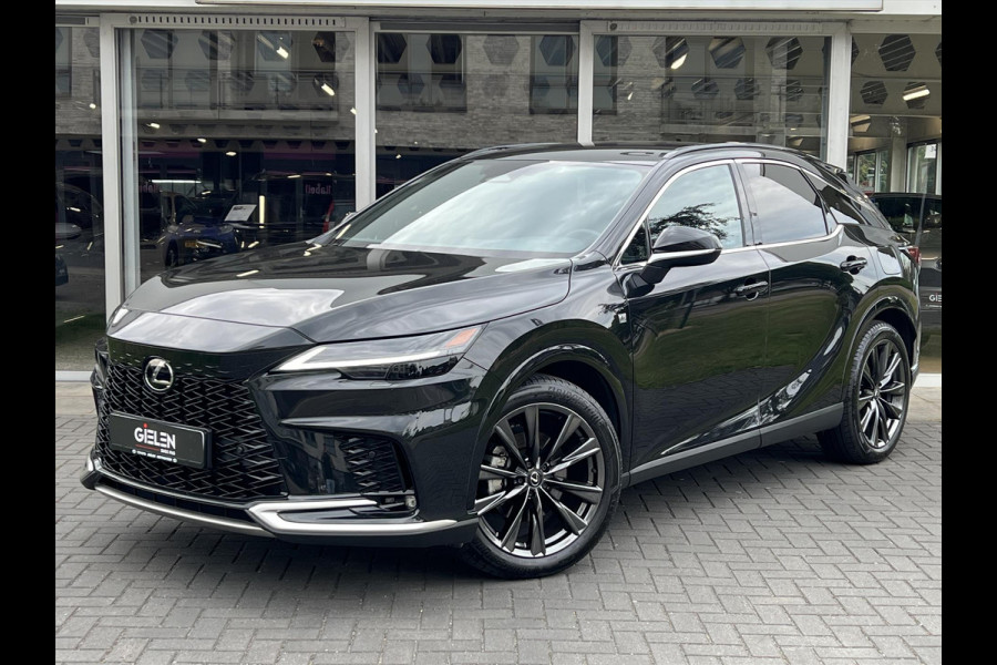 Lexus RX 450h+ AWD F Sport Design | Eerste eigenaar, Trekhaak, Leer, 21 inch, Stoelventilatie, Stuurverwarming, Geheugenfunctie, Head up