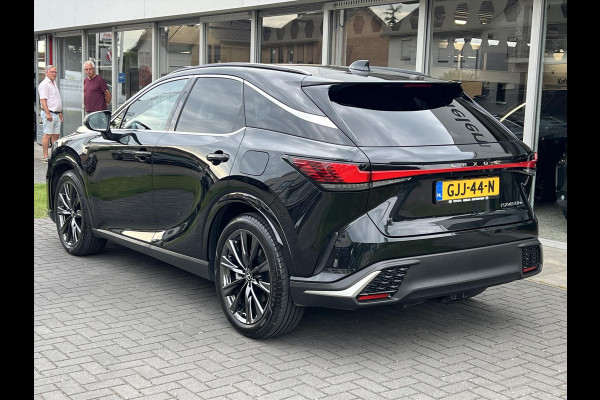 Lexus RX 450h+ AWD F Sport Design | Eerste eigenaar, Trekhaak, Leer, 21 inch, Stoelventilatie, Stuurverwarming, Geheugenfunctie, Head up