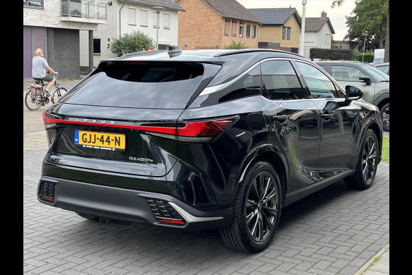 Lexus RX 450h+ AWD F Sport Design | Eerste eigenaar, Trekhaak, Leer, 21 inch, Stoelventilatie, Stuurverwarming, Geheugenfunctie, Head up
