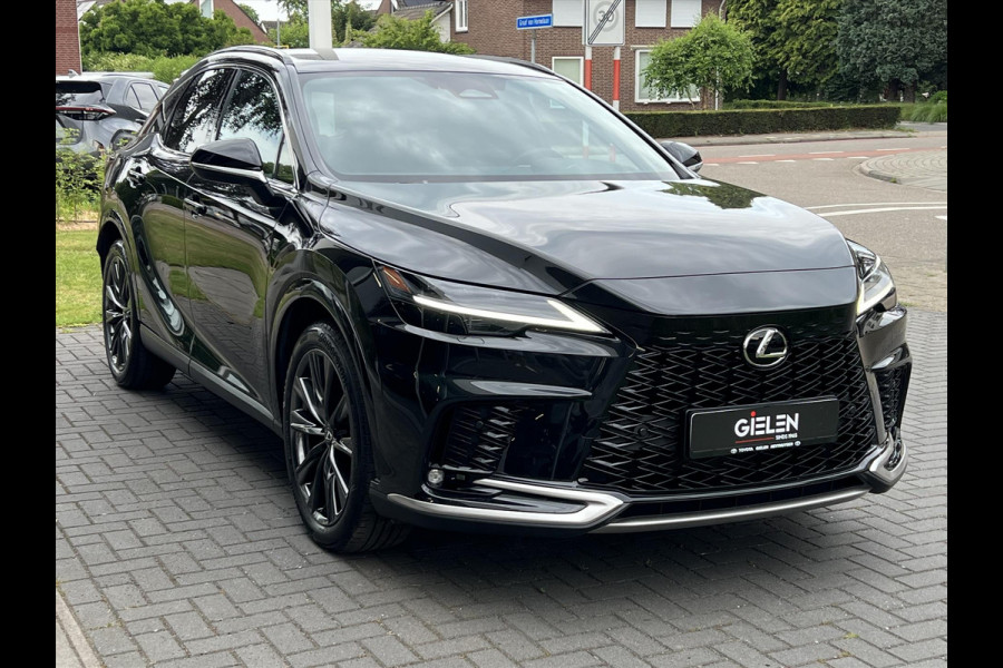 Lexus RX 450h+ AWD F Sport Design | Eerste eigenaar, Trekhaak, Leer, 21 inch, Stoelventilatie, Stuurverwarming, Geheugenfunctie, Head up