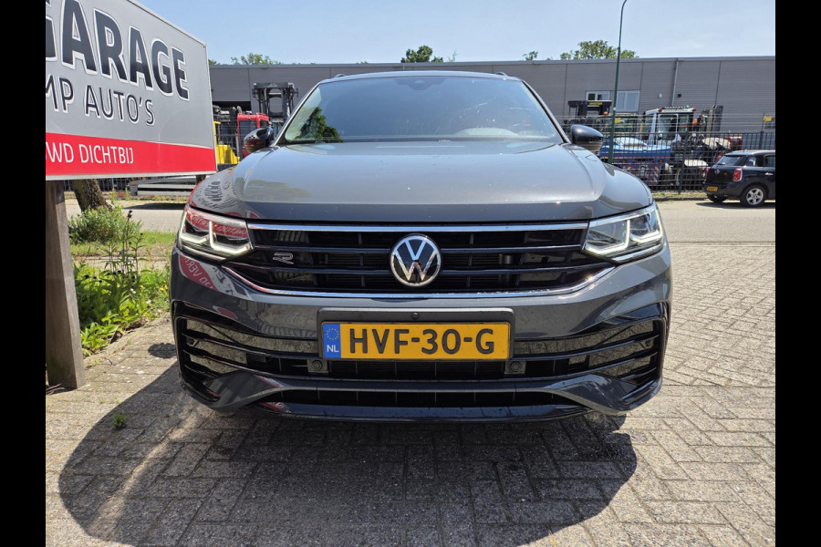 Volkswagen Tiguan 2.0 TSI 4Motion R-Line Black Style 20"/VOL Leder + memory/Harman Kardon/Panoramadak/360 camera/Elektrische klep/Stuur + stoelverwarming v+a