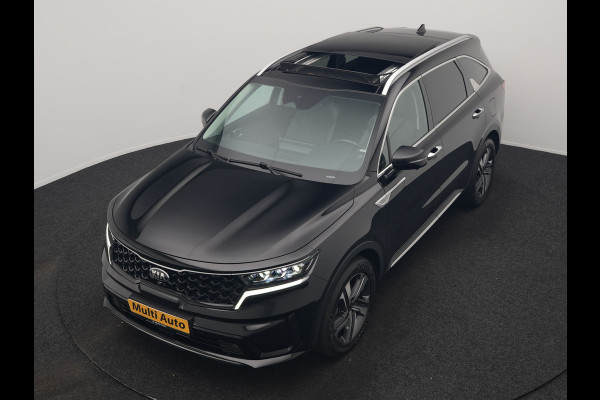 Kia Sorento 1.6 T-GDI 4WD DynamicPlusLine 265pk Dealer O.H. | Trekhaak Afn. | Panodak | Adaptive Cruise | 360 Camera | Bose Audio | Lederen Sportstoelen & Stuur Verwarmd | Keyless | Blis | Sfeerverlichting | Apple Carplay | Navigatie | DAB | Plug In Hybrid |