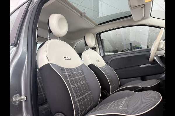 Fiat 500C 0.9 TwinAir Turbo Lounge Automaat Glazen panoramadak - Airco - Navigatie - Parkeersensor achter - Licht metalen velgen 15 inch - Cruise control - Mistlampen - Elektrische ramen - Stuur multifunctioneel - Bluetooth - Centrale vergrendeling met afstandsbediening - Start/stop systeem