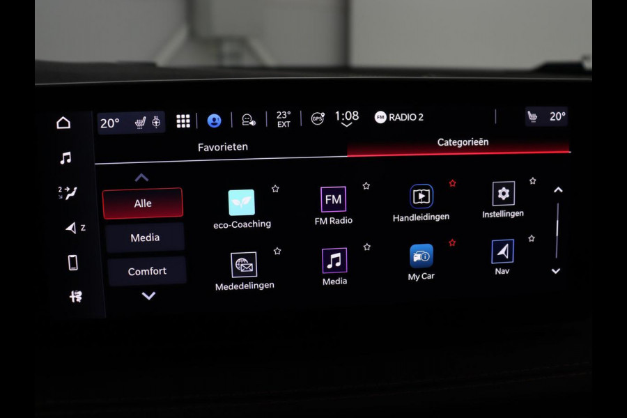 Alfa Romeo Tonale 1.5T Hybrid Veloce | 360 Camera | Stoel ventilatie | Stoel/stuur verwarming | Carplay | Matrix LED | Digital cockpit | Keyless | Adaptive cruise | Elektrische stoelen | Leder | Parkeerhulp | Elektrische kofferbak | Climate control