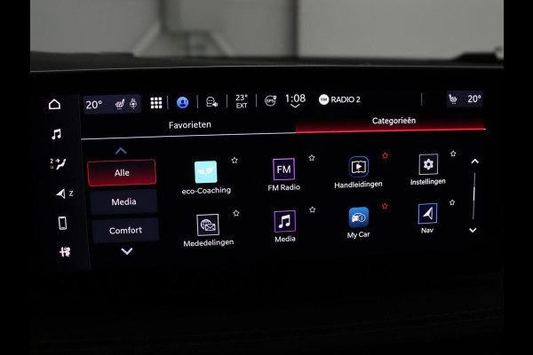 Alfa Romeo Tonale 1.5T Hybrid Veloce | 360 Camera | Stoel ventilatie | Stoel/stuur verwarming | Carplay | Matrix LED | Digital cockpit | Keyless | Adaptive cruise | Elektrische stoelen | Leder | Parkeerhulp | Elektrische kofferbak | Climate control