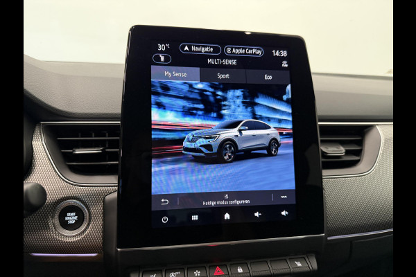 Renault Arkana 1.6 E-Tech full hybrid 145 techno Airco ECC Navi Carplay PDC VA + Camera Adaptive Cruise Stoel/Stuurverwarming Full LED Virtual Dashboard