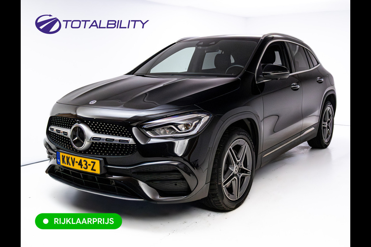 Mercedes-Benz GLA 250 e AMG Line | 360 Camera | Adaptive Cruise | Stoelverw. | Sfeerrverlichting | Elec. klep | App-connect Navigatie, Spraakbediening, Parkeersensoren v + A, Extra getint glas vanaf B-stijl