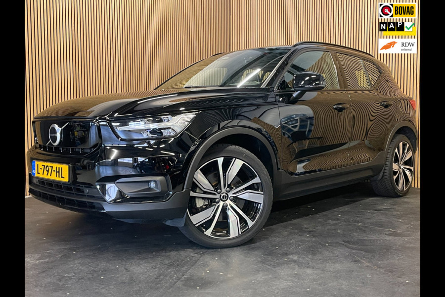 Volvo XC40 Recharge P8 AWD R-Design|92% SOH|ACC|CAMERA|CARPLAY|ANDROID AUTO|STOEL+STUURVERW|ELEK.KLEP|NL-AUTO|NAP|INCL.BTW|1e EIG|