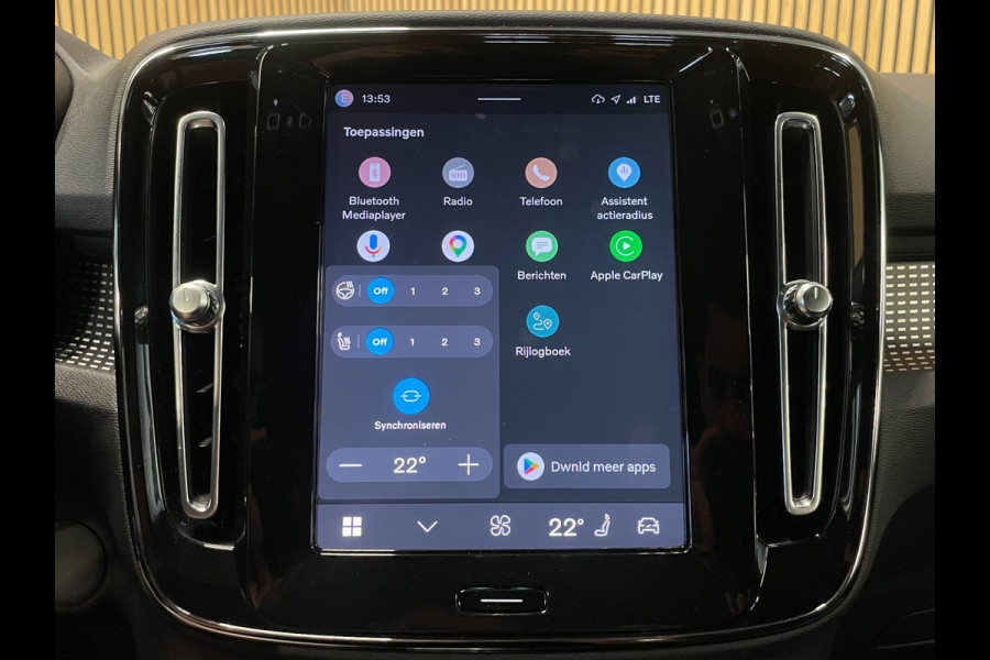 Volvo XC40 Recharge P8 AWD R-Design|92% SOH|ACC|CAMERA|CARPLAY|ANDROID AUTO|STOEL+STUURVERW|ELEK.KLEP|NL-AUTO|NAP|INCL.BTW|1e EIG|