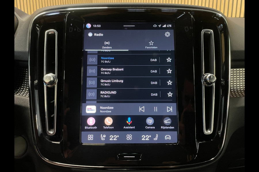 Volvo XC40 Recharge P8 AWD R-Design|92% SOH|ACC|CAMERA|CARPLAY|ANDROID AUTO|STOEL+STUURVERW|ELEK.KLEP|NL-AUTO|NAP|INCL.BTW|1e EIG|