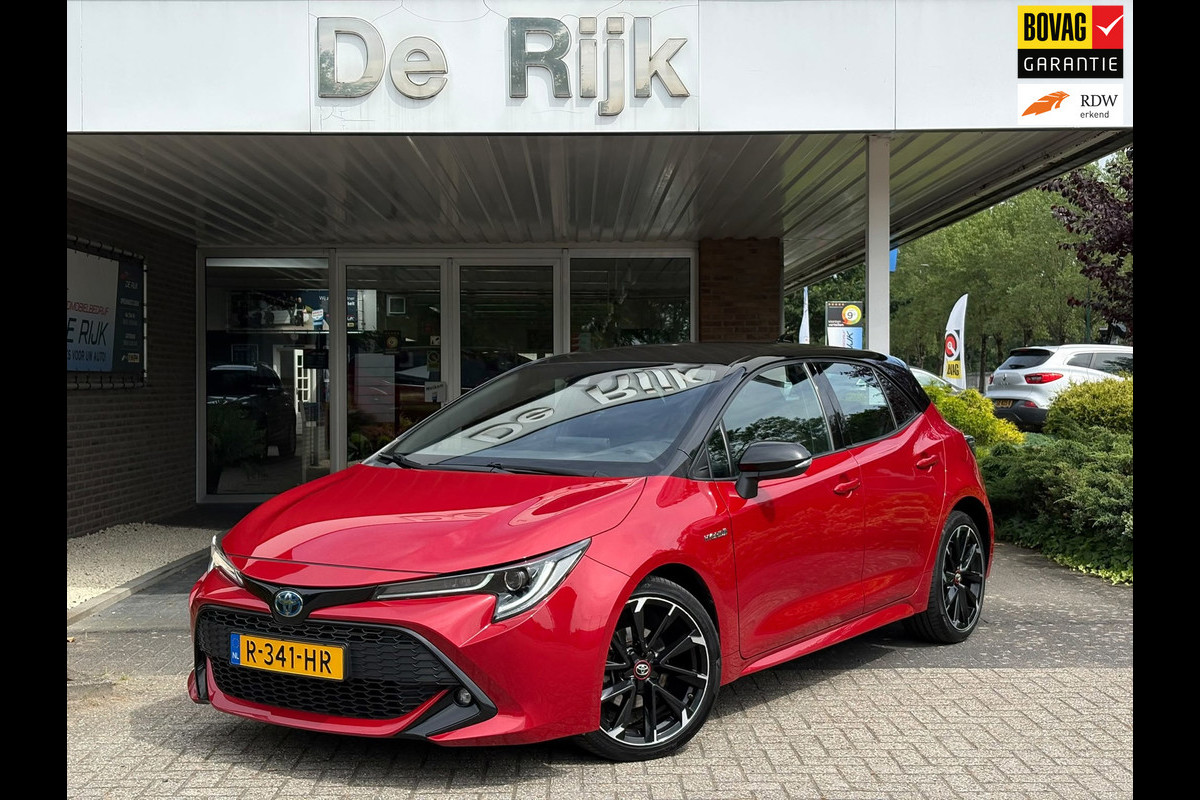 Toyota Corolla 1.8 Hybrid Two-Tone | Carplay/Android, Navi, Camera, Cruise, 18'' LMV, Climate, Licht/Regens. | Dealeronderhouden |