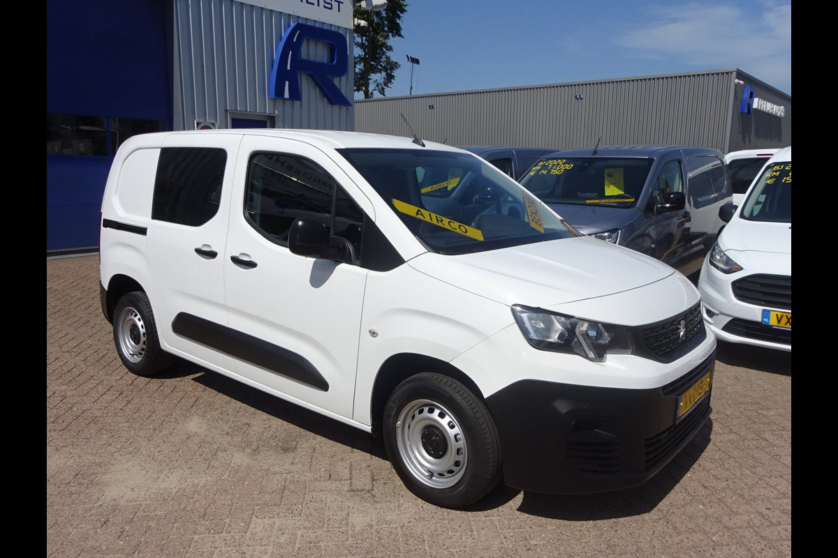 Peugeot Partner 1.2 PureTech Pro BENZINE BPM VRIJ AIRCO NAVI CRUISE CONTROL PDC SCHUIFDEUR