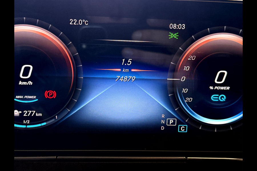 Mercedes-Benz EQC 400 4MATIC Business Solution Luxury 80 kWh SOH 94,7%, Leer, Carplay, Adap.cruise