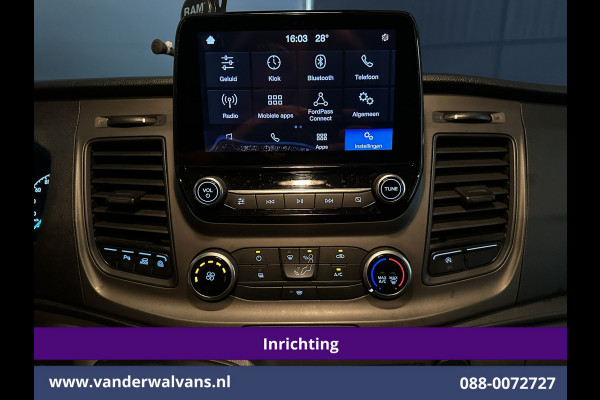 Ford Transit Custom 2.0 TDCI 130pk L2H1 inrichting Euro6 Airco | Camera | LED | 2800kg Trekhaak | Apple Carplay Cruisecontrol, Android Auto, Verwarmde Voorruit, Parkeersensoren, Bijrijdersbank