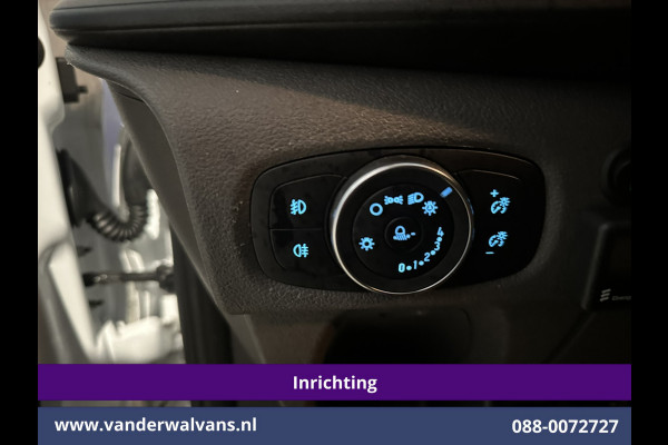 Ford Transit Custom 2.0 TDCI 130pk L2H1 inrichting Euro6 Airco | Camera | LED | 2800kg Trekhaak | Apple Carplay Cruisecontrol, Android Auto, Verwarmde Voorruit, Parkeersensoren, Bijrijdersbank