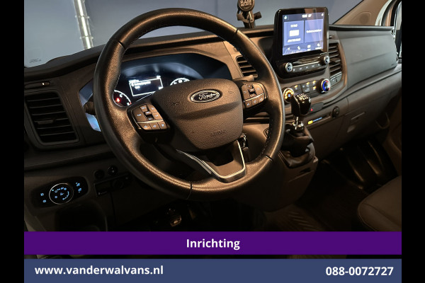 Ford Transit Custom 2.0 TDCI 130pk L2H1 inrichting Euro6 Airco | Camera | LED | 2800kg Trekhaak | Apple Carplay Cruisecontrol, Android Auto, Verwarmde Voorruit, Parkeersensoren, Bijrijdersbank