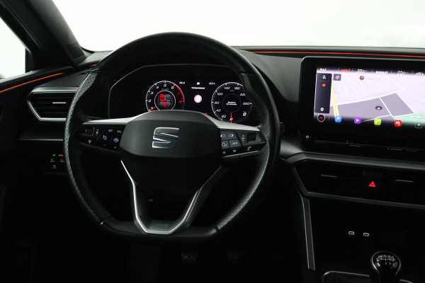 Seat Leon Sportstourer 1.5 TSI FR Launch Edition (DIGITALE COCKPIT, CRUISE ADAPTIEF, NAVIGATIE CARPLAY, PARKEERSENSOREN)