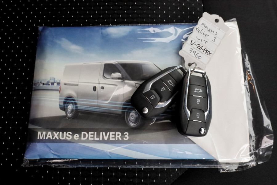 Maxus EDELIVER 3 SWB L1H1 50 kWh WLTP Range 238km 100% Elektrisch 08-2023
