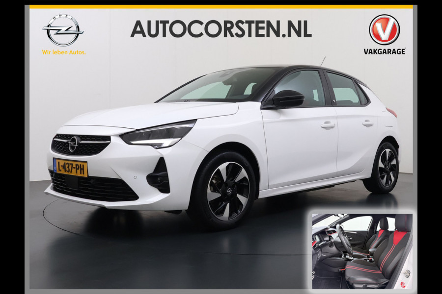 Opel CORSA-E GS Line 50kWh SOH 92% Warmtepomp Two-Tone 360°Camera Ecc Airco Keyless Apple Carplay Android Auto Pdc Lmv Led Lane Assist Virtual Cockpit Cruise Control Regen-Lichtsensor Isofix Origineel Nederlandse Auto