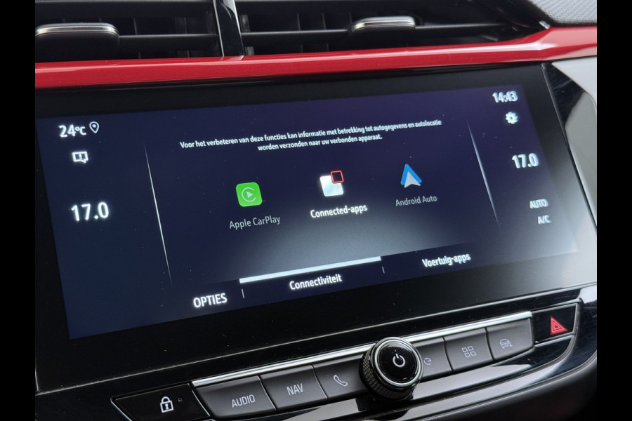 Opel CORSA-E GS Line 50kWh SOH 92% Warmtepomp Two-Tone 360°Camera Ecc Airco Keyless Apple Carplay Android Auto Pdc Lmv Led Lane Assist Virtual Cockpit Cruise Control Regen-Lichtsensor Isofix Origineel Nederlandse Auto