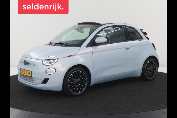 Fiat 500E CABRIO Icon 42 kWh | SOH 90,5% | 3 Fase | Adaptive cruise | 3 Fase | Adaptive cruise | Camera | Carplay | DAB | Climate control | Stoelverwarming | Navi. Full map |