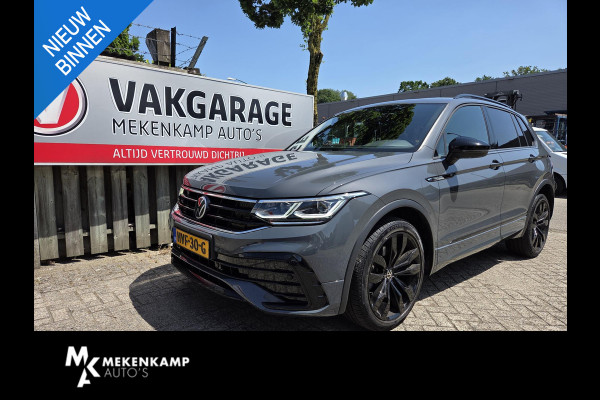 Volkswagen Tiguan 2.0 TSI 4Motion R-Line Black Style 20"/VOL Leder + memory/Harman Kardon/Panoramadak/360 camera/Elektrische klep/Stuur + stoelverwarming v+a