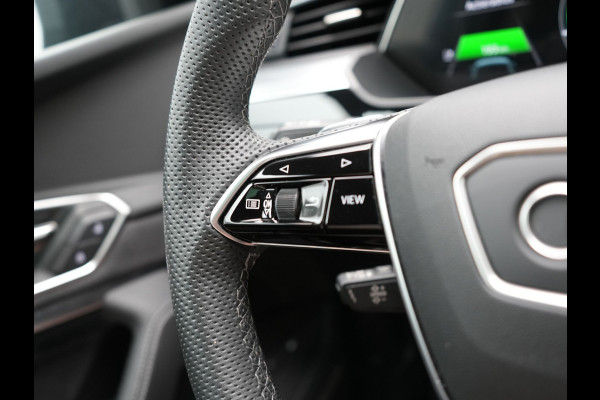 Audi Q8 e-tron Sportback 55 Quattro S edition 95 kWh 408pk Dealer O.H | Luchtvering | Panodak | Black Optic | Adaptive Cruise | 360 Camera | B&O Soundsystem | 21"L.M | Alcantara Sportstoelen Memory | Apple Carplay | Matrix LED |
