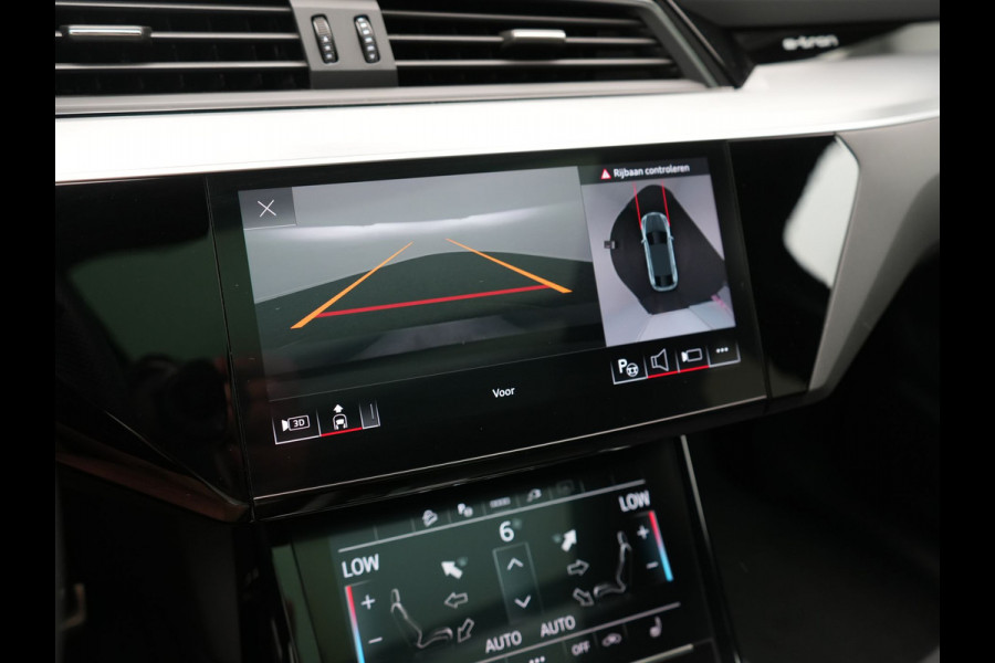 Audi Q8 e-tron Sportback 55 Quattro S edition 95 kWh 408pk Dealer O.H | Luchtvering | Panodak | Black Optic | Adaptive Cruise | 360 Camera | B&O Soundsystem | 21"L.M | Alcantara Sportstoelen Memory | Apple Carplay | Matrix LED |