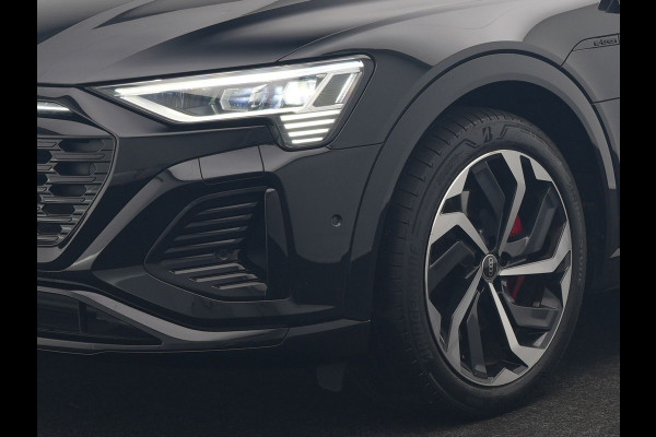 Audi Q8 e-tron Sportback 55 Quattro S edition 95 kWh 408pk Dealer O.H | Luchtvering | Panodak | Black Optic | Adaptive Cruise | 360 Camera | B&O Soundsystem | 21"L.M | Alcantara Sportstoelen Memory | Apple Carplay | Matrix LED |