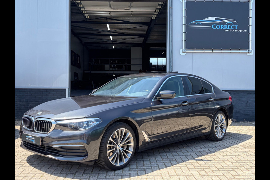 BMW 5 Serie 530i xDrive High Executive|Schuifdak|Memory|Trekhaak|