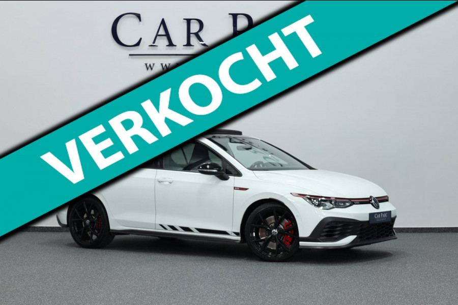 Volkswagen Golf 2.0 TSI GTI Clubsport 301+PK LED+IQ/PANO/HALF LEER+ALCANTARA+S.VERWARMING/19"/CAM/LINE/ACC/ECC/12 MND GARANTIE!