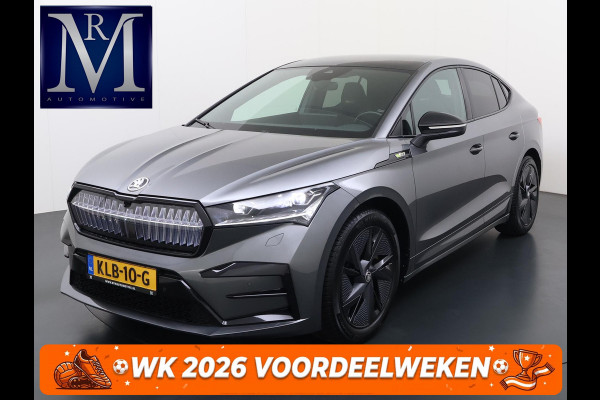 Škoda ENYAQ Coupé iV 80 RS SOH 89% |ELEK. ACHTERKLEP| PANO| ELEK. STOEL MET MEMORY| NET ONDERHOUD GEHAD RIJKLAAR| RS KUIPSTOELEN| DODE HOEK SENSOR| CAMERA| STOEL + STUURVERWARMING|