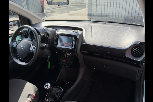 Citroën C1 1.0 VTi Airscape Shine (Navigatie - Automatische Airco - Camera - Apple Carplay - DAB - Elektrisch vouwdak - 15"Lichtmetalen vel
