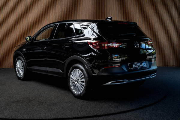 Opel Grandland X 1.2 Turbo Aut. Leer Navi Camera PDC Climate Stoelverwarming voor en achter Stuurverwarming Carplay Cruise LM velgen