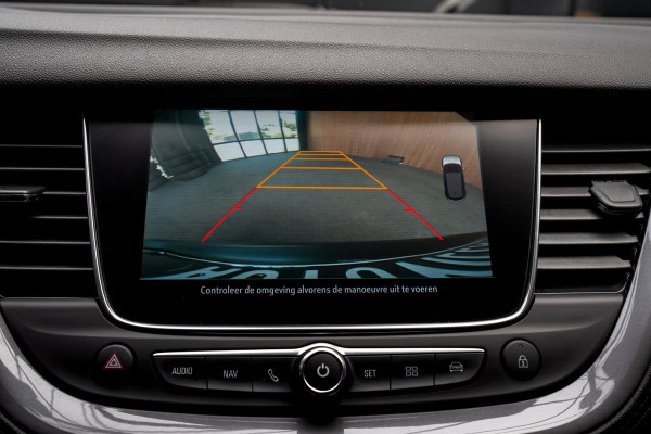 Opel Grandland X 1.2 Turbo Aut. Leer Navi Camera PDC Climate Stoelverwarming voor en achter Stuurverwarming Carplay Cruise LM velgen
