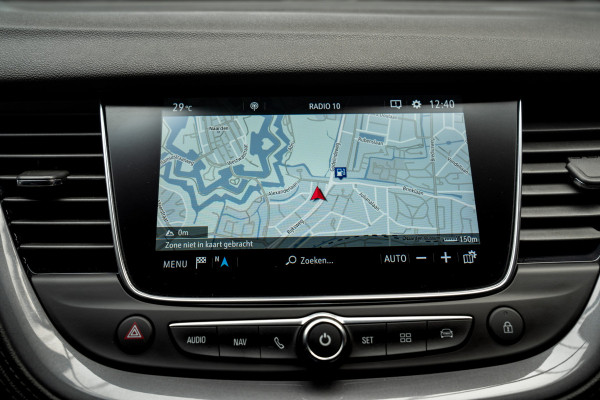 Opel Grandland X 1.2 Turbo Aut. Leer Navi Camera PDC Climate Stoelverwarming voor en achter Stuurverwarming Carplay Cruise LM velgen