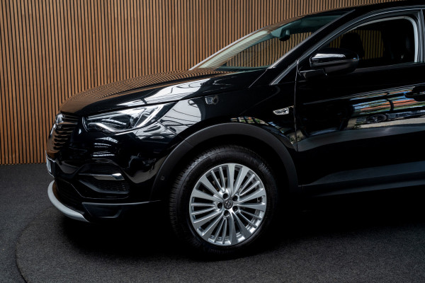 Opel Grandland X 1.2 Turbo Aut. Leer Navi Camera PDC Climate Stoelverwarming voor en achter Stuurverwarming Carplay Cruise LM velgen