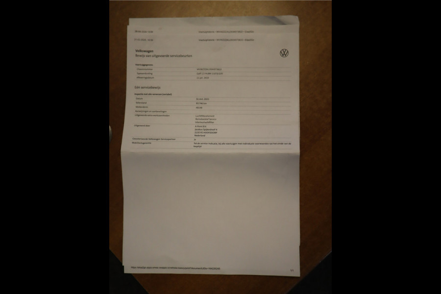Volkswagen Golf 1.5 TSI Highline Pano / Led / Navi / Elekramen / R-Line / Dealer onderhouden