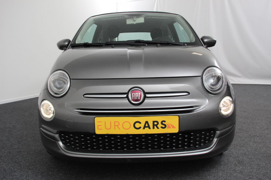 Fiat 500C 1.2 Lounge Navigatie Lederen interieur Climate control Cruise control Parkeer sensor achter DAB