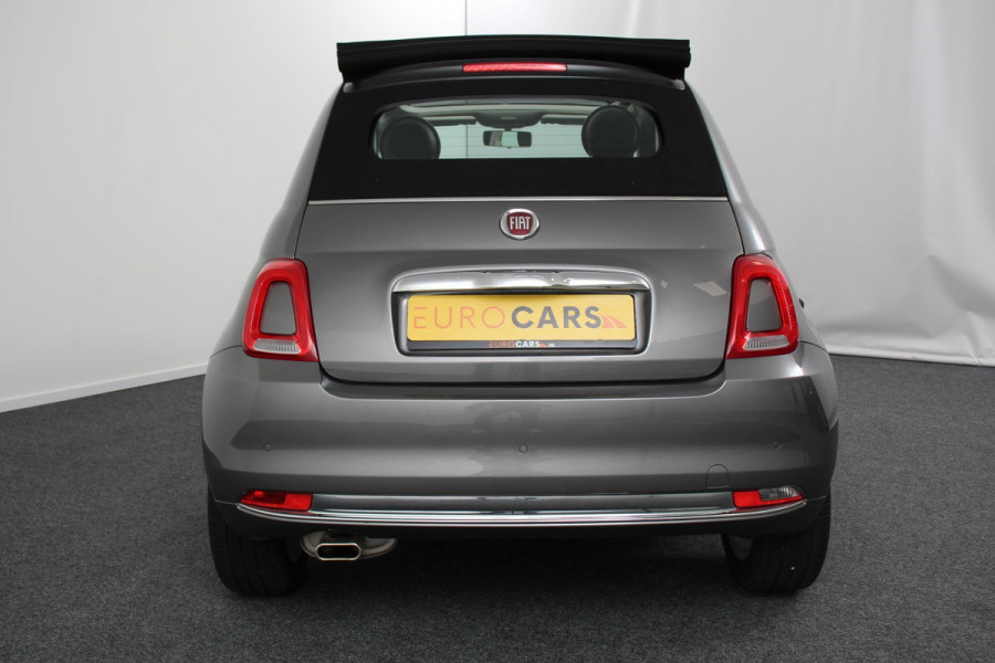 Fiat 500C 1.2 Lounge Navigatie Lederen interieur Climate control Cruise control Parkeer sensor achter DAB