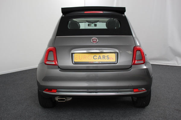 Fiat 500C 1.2 Lounge Navigatie Lederen interieur Climate control Cruise control Parkeer sensor achter DAB