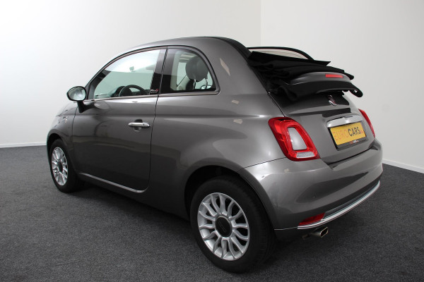 Fiat 500C 1.2 Lounge Navigatie Lederen interieur Climate control Cruise control Parkeer sensor achter DAB