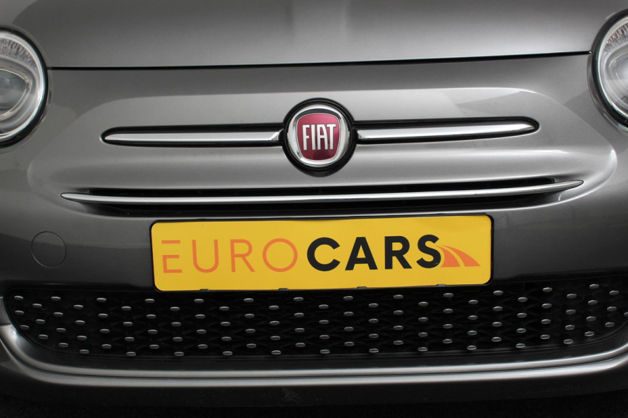 Fiat 500C 1.2 Lounge Navigatie Lederen interieur Climate control Cruise control Parkeer sensor achter DAB