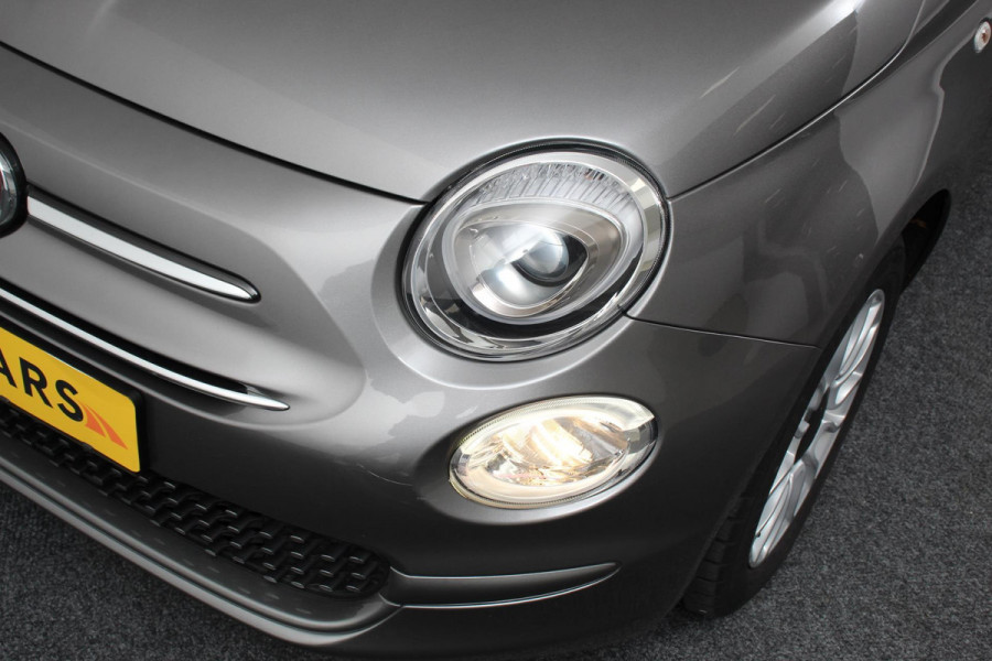 Fiat 500C 1.2 Lounge Navigatie Lederen interieur Climate control Cruise control Parkeer sensor achter DAB