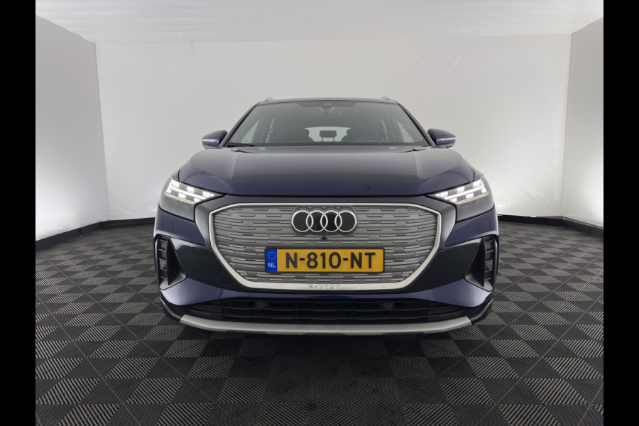 Audi Q4 e-tron 40 Launch edition Advanced 77 kWh [ 3-Fase-11kW ] (INCL-BTW) Aut. *NAVI-FULLMAP | MATRIX-LED | KEYLESS | CAMERA | AUDI-SOUND |  DIGI-COCKPIT | DAB | AMBIENTLIGHT | HEATED-SPORTSEATS | PRIVACYGLASS | CRUISE | 19''ALU*