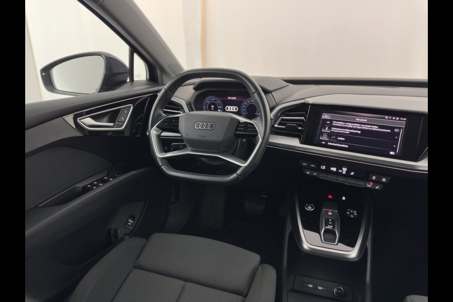 Audi Q4 e-tron 40 Launch edition Advanced 77 kWh [ 3-Fase-11kW ] (INCL-BTW) Aut. *NAVI-FULLMAP | MATRIX-LED | KEYLESS | CAMERA | AUDI-SOUND |  DIGI-COCKPIT | DAB | AMBIENTLIGHT | HEATED-SPORTSEATS | PRIVACYGLASS | CRUISE | 19''ALU*