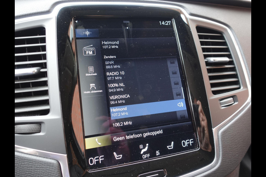 Volvo XC90 2.0 T8 Recharge AWD Inscription Expression 7-Pers Leder Navigatie Adaptive Cruise Control 19" Lichtmetalen Velgen PDC V+A Climate Control Camera