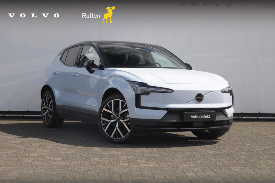 Volvo EX30 Single Motor Extended Range Plus Europa 69 kWh / Elektrische stoelen / Adaptieve cruise control / BLIS / Parkeersensoren met camera / Elektrische achterklep / 20" velgen / Google infotainment / Keyless entry