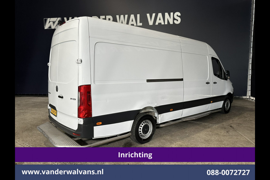 Mercedes-Benz Sprinter 311 CDI Automaat L3H2 *PostNL inrichting* Euro6 Airco | Camera | Schappen Doorloopdeur, 270 Gr. achterdeuren, Sidebars